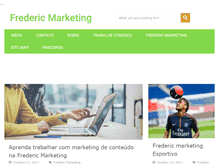 Tablet Screenshot of frederic-marketing.com